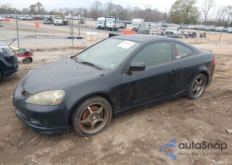 2005 Acura Rsx Type S из США, поврежденный, VIN JH4DC530X5S001491